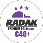 Radak Choice Polyseam 3 star C40+ Balls, Box of 72